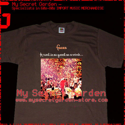 Faces - A Nod Is As Good As A Wink... To A Blind Horse T Shirt  Faces - A Nod Is As Good As A Wink... To A Blind Horse T Shirt